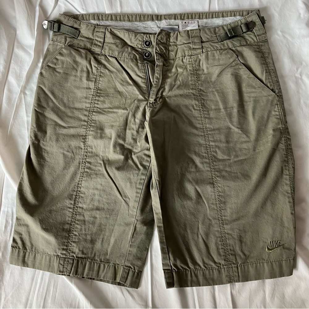 Nike moss green shorts!